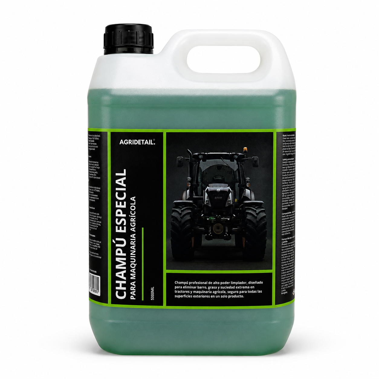 CHAMPÚ ESPECIAL PARA MAQUINARIA AGRÍCOLA 5L